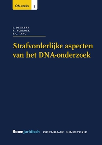 Strafvorderlijke aspecten van het DNA-onderzoek voorzijde