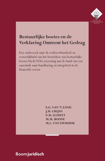 Bestuurlijke boetes en de Verklaring Omtrent het Gedrag