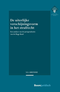 De uiterlijke verschijningsvorm in het strafrecht
