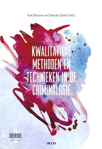 Kwalitatieve methoden en technieken in de criminologie voorzijde