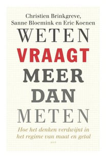 Weten vraagt meer dan meten voorzijde