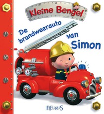 De brandweerauto van Simon voorzijde