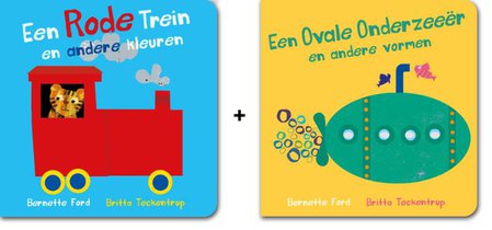 Rode Trein en Ovale Onderzeeer SET