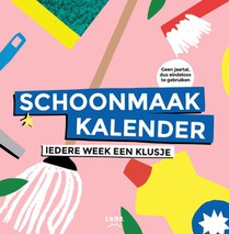 Schoonmaakkalender voorzijde