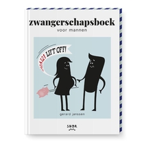 Zwangerschapsboek voor mannen voorzijde