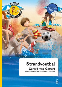 Strandvoetbal - dyslexie uitgave voorzijde