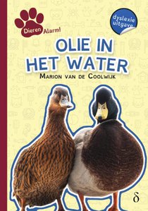 Olie in het water voorzijde