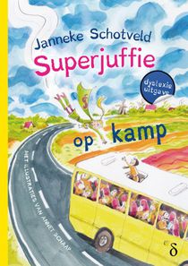 Superjuffie op kamp voorzijde