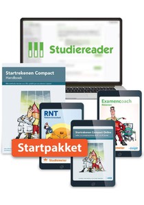Studiereader Startrekenen Compact Startpakket voorzijde