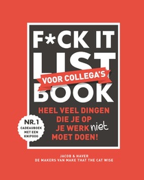 F*ck it list book voor collega’s