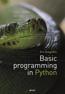 Basic programming in Python voorzijde