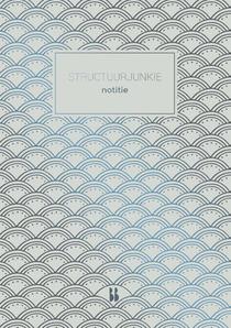 Structuurjunkie notitieboek (grijs)
