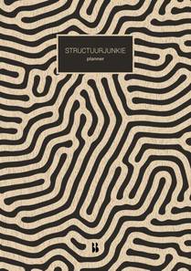 Structuurjunkie Planner (A4) - wood voorzijde