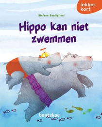 Hippo kan niet zwemmen voorzijde