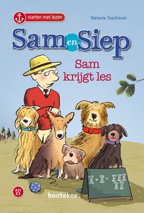 Sam en Siep - Sam krijgt les voorzijde