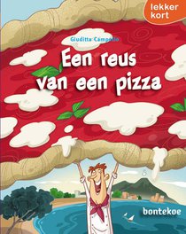 Een reus van een pizza voorzijde