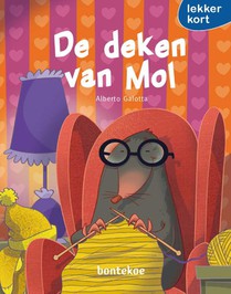 De deken van mol voorzijde