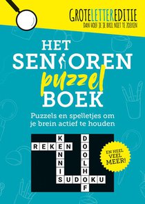 Het seniorenpuzzelboek voorzijde