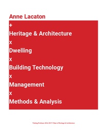 Visiting Professor Anne Lacaton