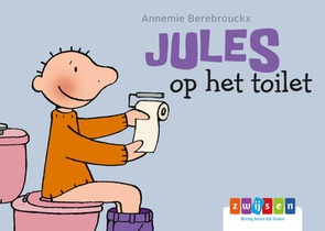 Jules op het toilet voorzijde