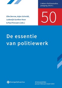 De essentie van politiewerk voorzijde