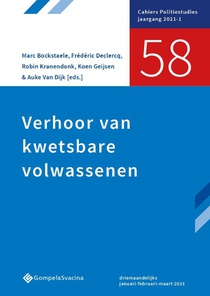 Verhoor van kwetsbare volwassenen voorzijde