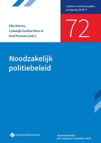 Noodzakelijk politiebeleid voorzijde