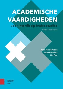 Academische vaardigheden voor interdisciplinaire studies voorzijde