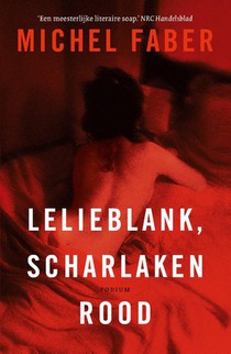 Lelieblank, scharlakenrood voorzijde