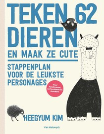 Teken 62 dieren en maak ze cute voorzijde