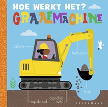 Hoe werkt het? Graafmachine voorzijde