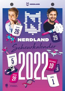 Nerdland scheurkalender 2022 voorzijde