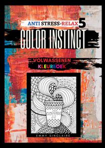 Volwassenen kleurboek Color Instinct 5 : Anti Stress Relax voeding