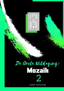 volwassenen kleurboek De Grote Uitdaging : MOZAÏK 2