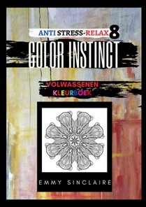 Volwassenen kleurboek Color Instinct 8 : Anti Stress Relax FLOW