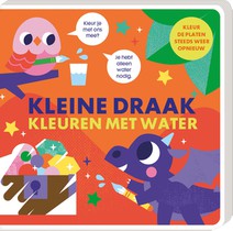 Kleuren met water - Kleine draak
