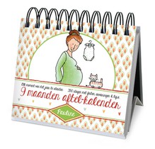9 maanden aftelkalender Pauline Oud voorzijde