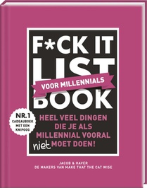 F*ck it list book - Voor millennials