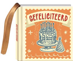 Mini cadeauboekje - Gefeliciteerd