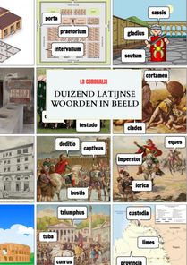 Duizend Latijnse woorden in beeld voorzijde