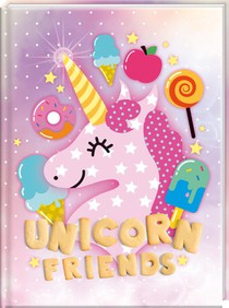 Unicorn vriendenboek voorzijde