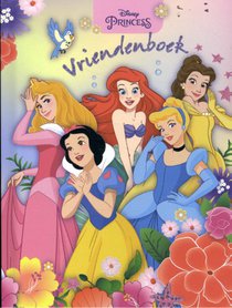 Vriendenboek - Disney Prinsessen voorzijde