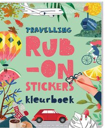 Rub-on-stickers Kleurboeken - Travelling voorzijde