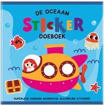 De Oceaan Sticker Doeboek - (set van 4) voorzijde