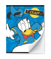 Donald Duck A5 schrift lijn 3 ex. 2 designs- 23 - 24