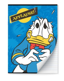 Donald Duck - A4 lijn schrift - 2023 - 2024 voorzijde