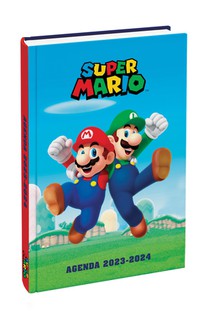 Super Mario - Schoolagenda - 2023 - 2024 voorzijde