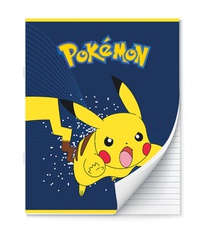 Pokemon - A4 lijn schrift - 2023 - 2024 voorzijde