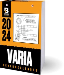 Brain Booster Varia scheurkalender - 2024 voorzijde