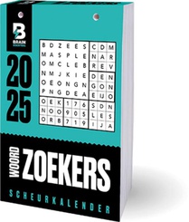 Woordzoekers scheurkalender - 2025 voorzijde